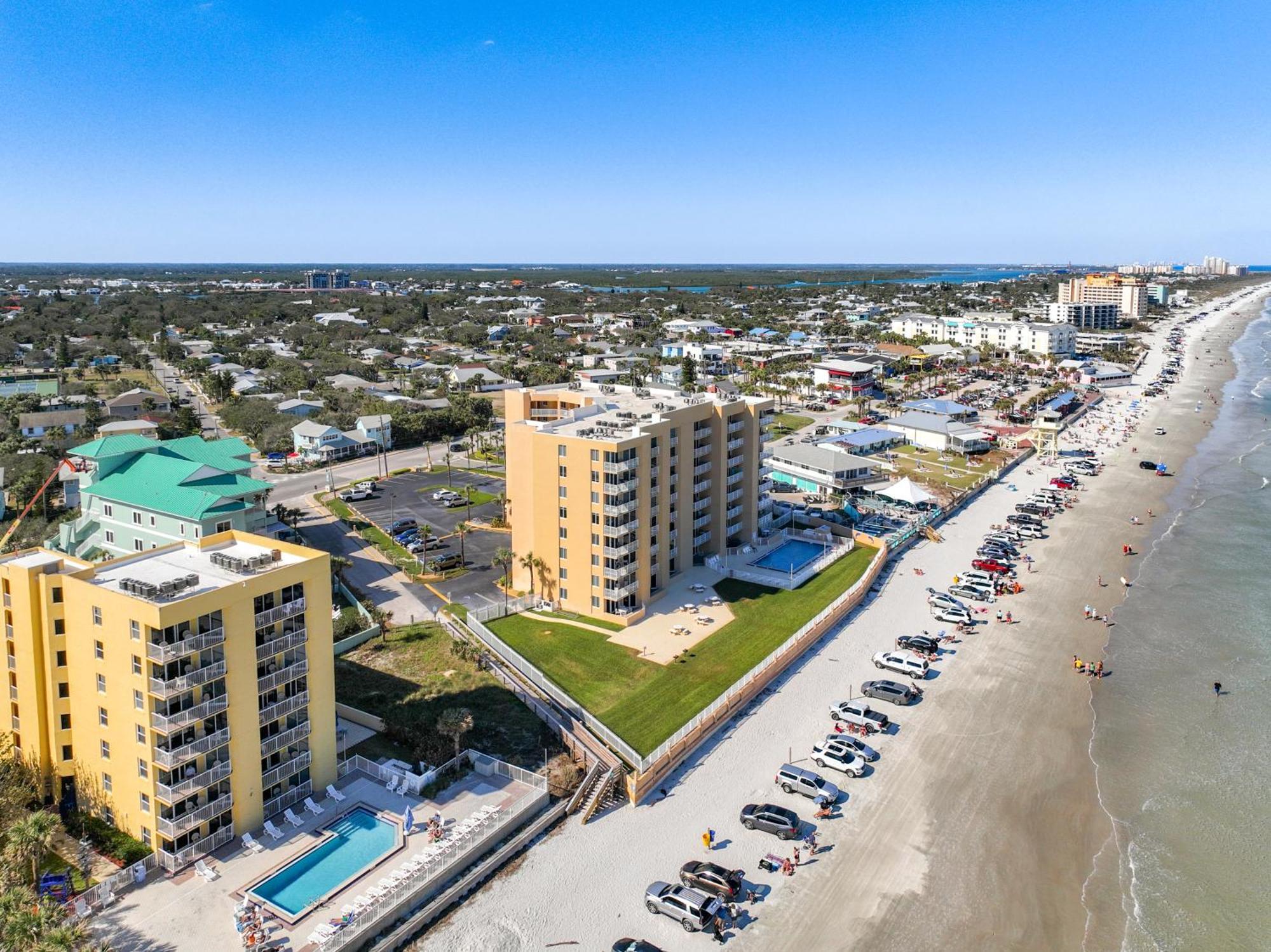 Oceanfront Balcony, Pool, Bbq, Steps To Flagler Ave Villa New Smyrna Beach Ngoại thất bức ảnh